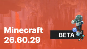 Minecraft Bedrock Preview beta artwork for the icy 26.60.29 update
