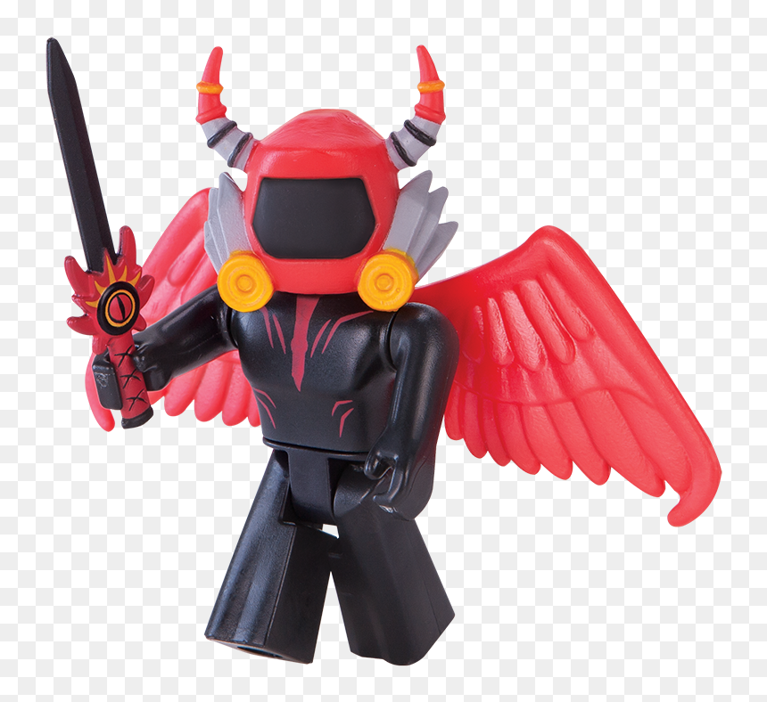 Lord Umberhallow-inspired Roblox avatar with red horns and wings
