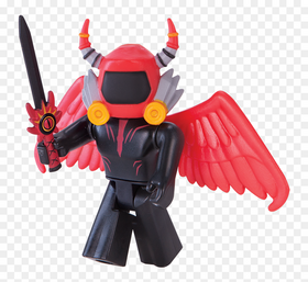 Lord Umberhallow-inspired Roblox avatar with red horns and wings