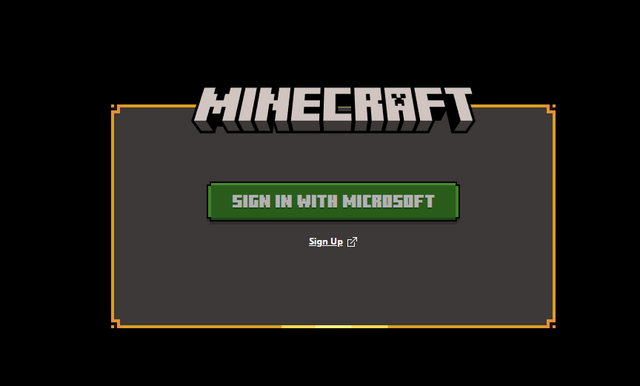 Minecraft Launcher Microsoft sign-in screen for a login troubleshooting guide