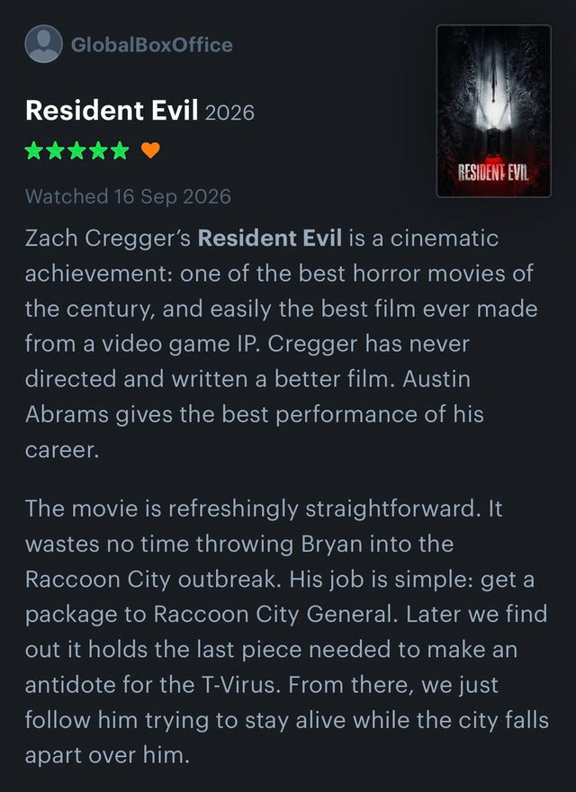Resident Evil First Reactions Praise Zach Cregger Film as Top Video Game Adaptation