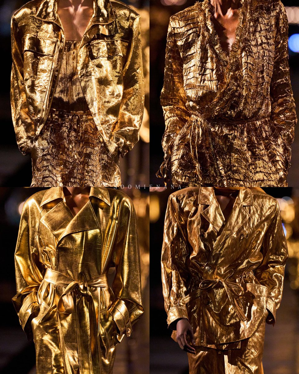 Saint Laurent Goes Gold: Is Anthony Vaccarello Really Leaving After 10 Years?
