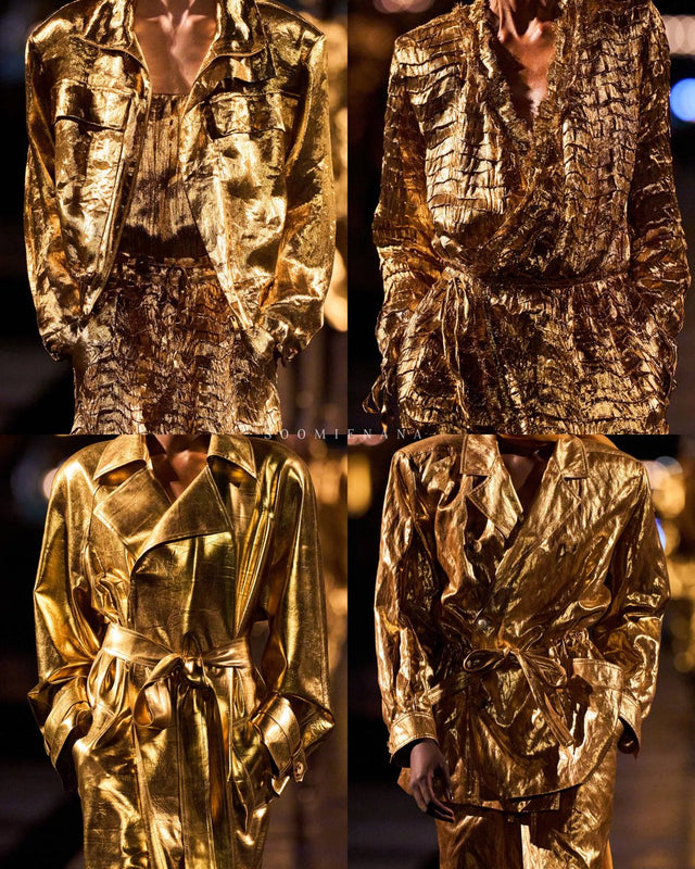 Saint Laurent Goes Gold: Is Anthony Vaccarello Really Leaving After 10 Years?