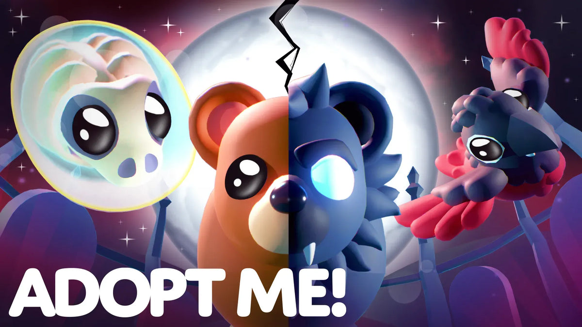 Adopt Me Halloween 2026 seasonal pet artwork featuring Scarebear