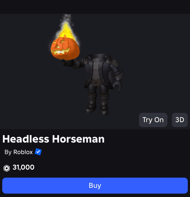 Roblox The Hollow Horseman: Limited Avatar Items to Watch on Launch Day