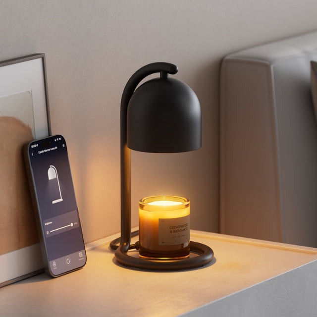 HouseGem Large Candle Warmer Plate Review: Dual Mug & Candle Use